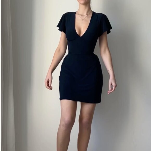 AYM Dresses & Skirts - Freya Mini Dress - S / Navy Blue